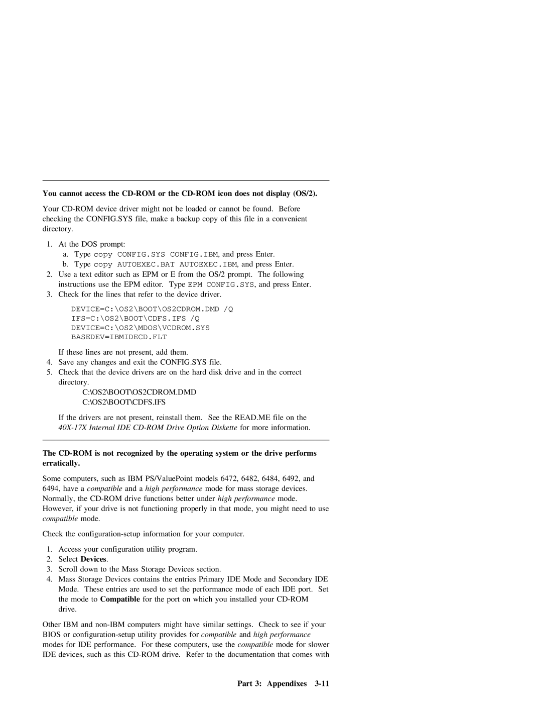 IBM 37L1388 manual Erratically 