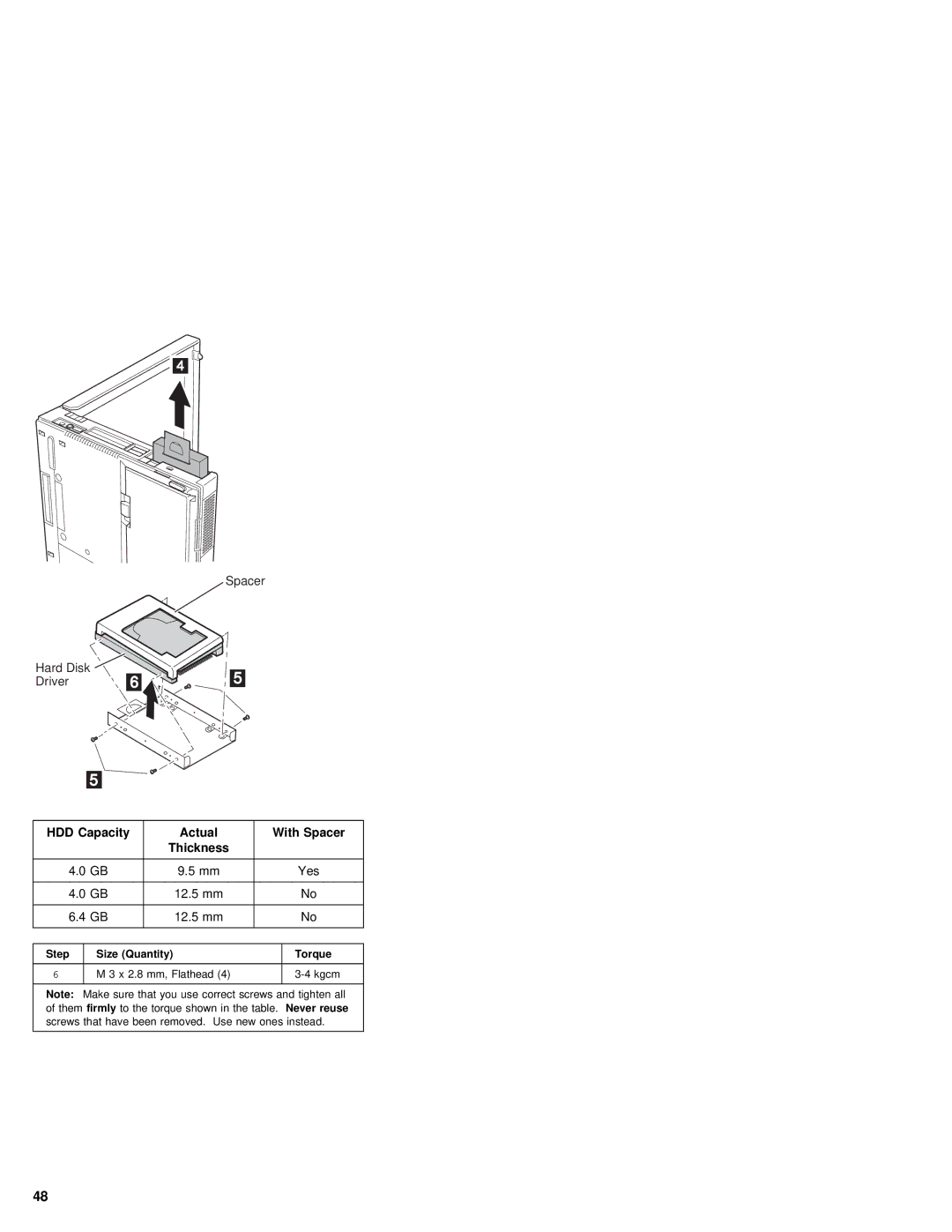 IBM 380Z manual With Spacer, Actual, Size 