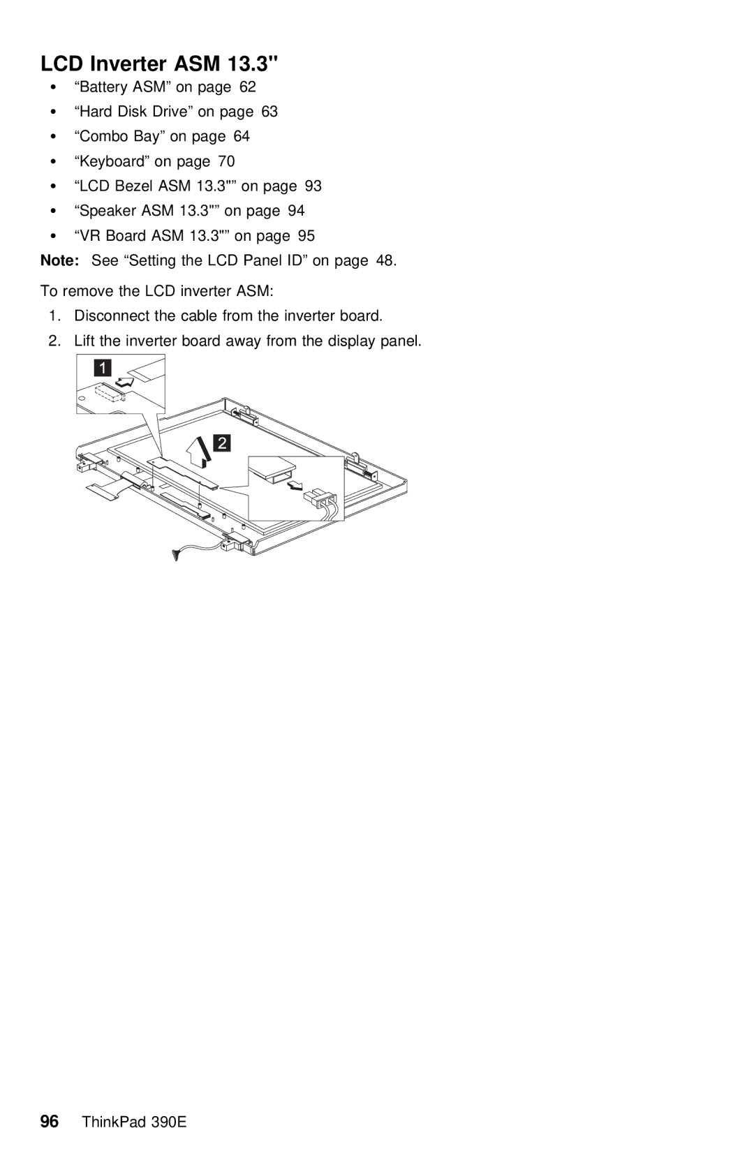 IBM 390E manual Inverter 