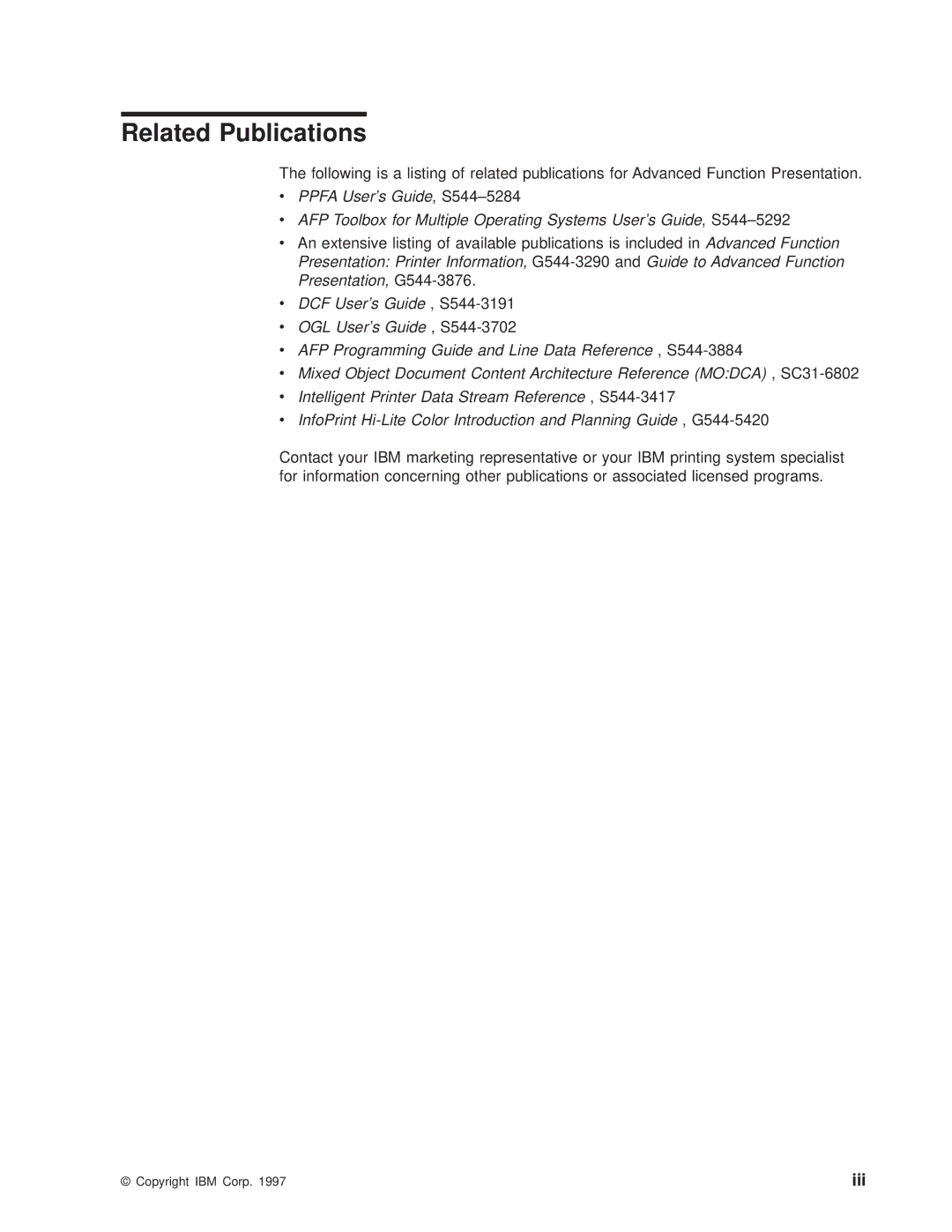 IBM 4005-HC2 manual Related Publications 