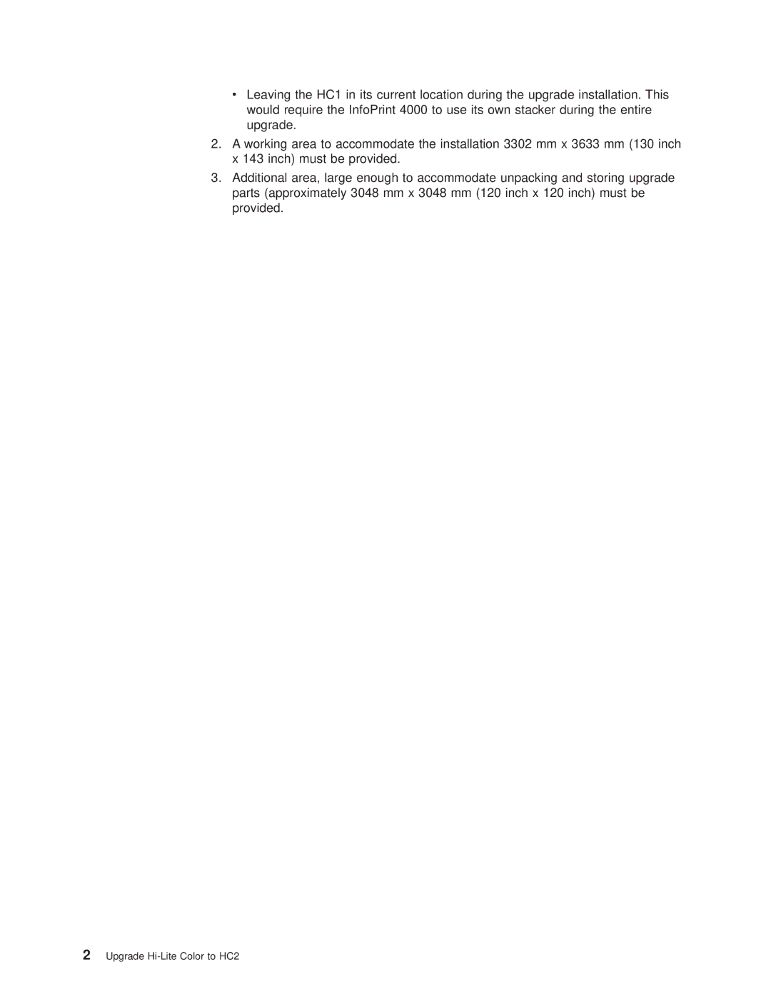 IBM 4005-HC2 manual Upgrade Hi-Lite Color to HC2 