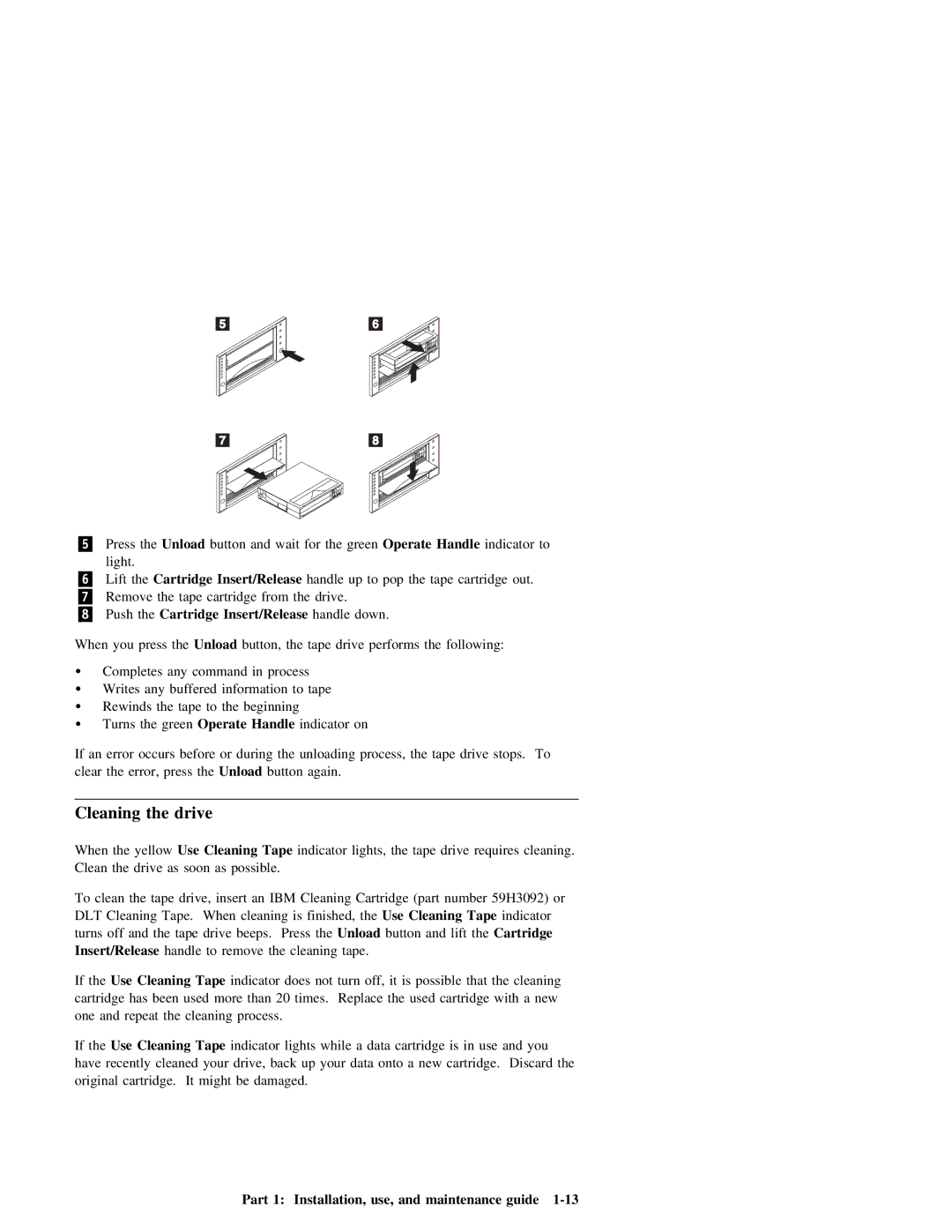 IBM 40/80 GB DLT manual Drive, Tape 