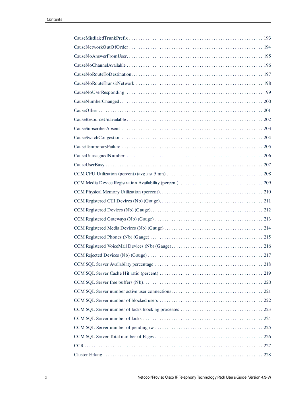 IBM 4.3-W manual Contents 