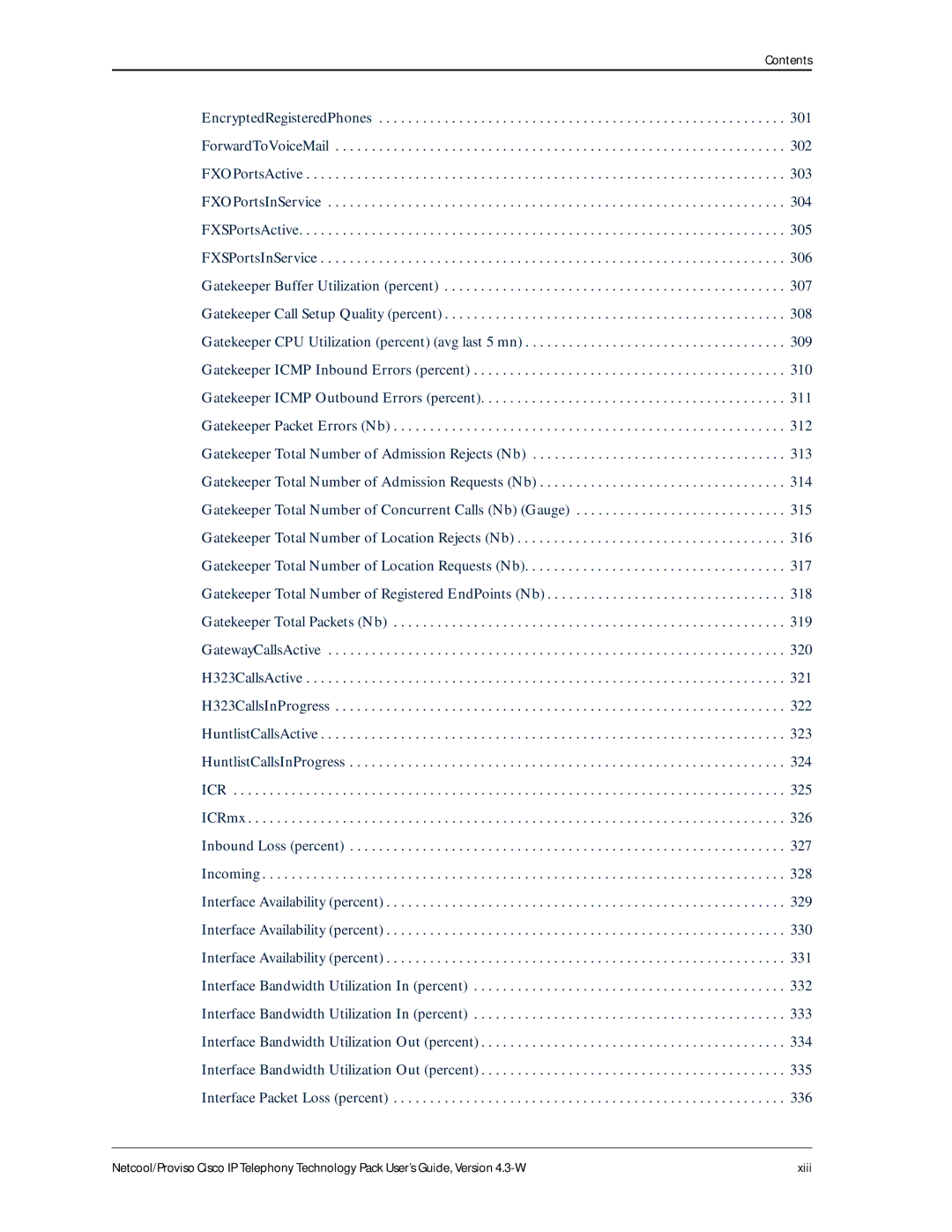 IBM 4.3-W manual Contents 