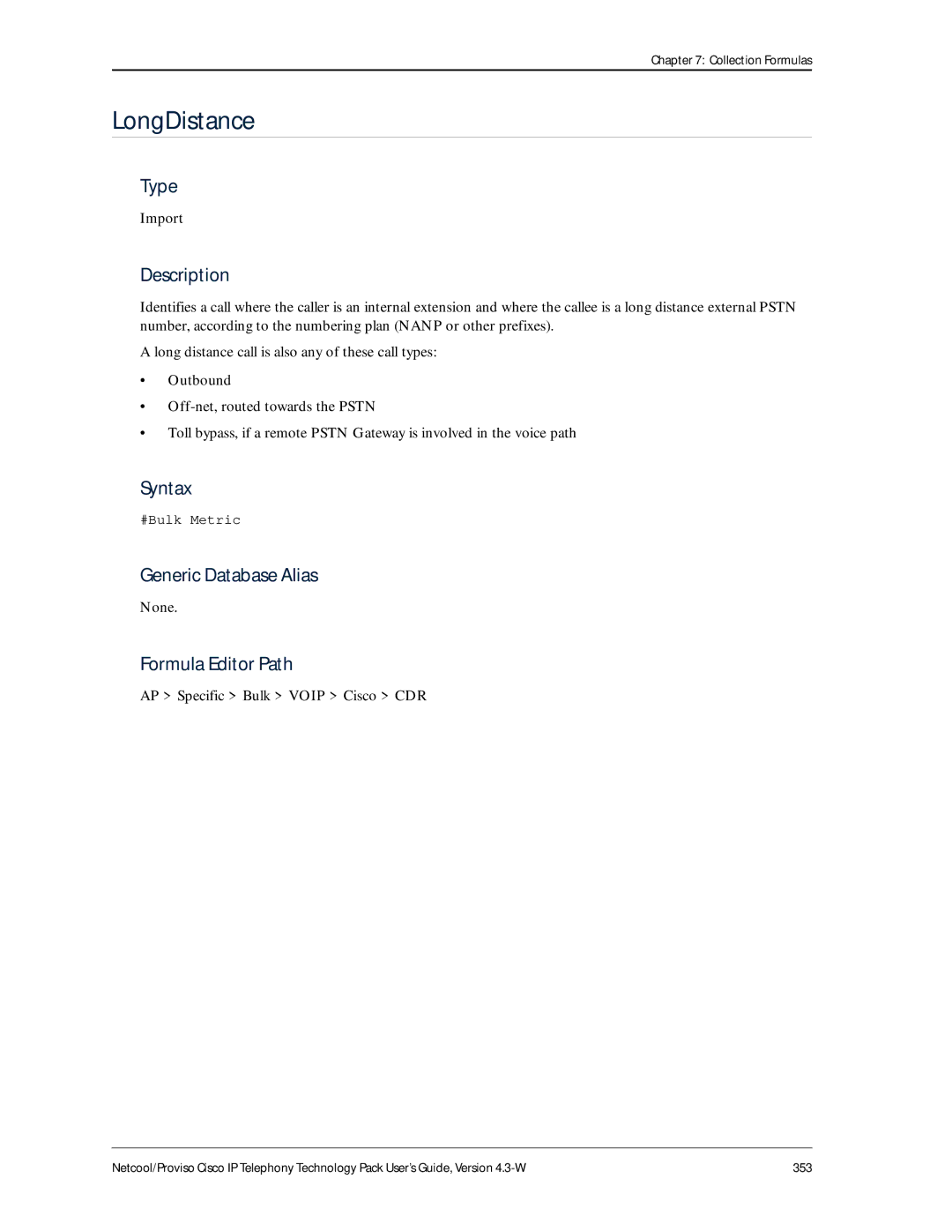 IBM 4.3-W manual LongDistance 