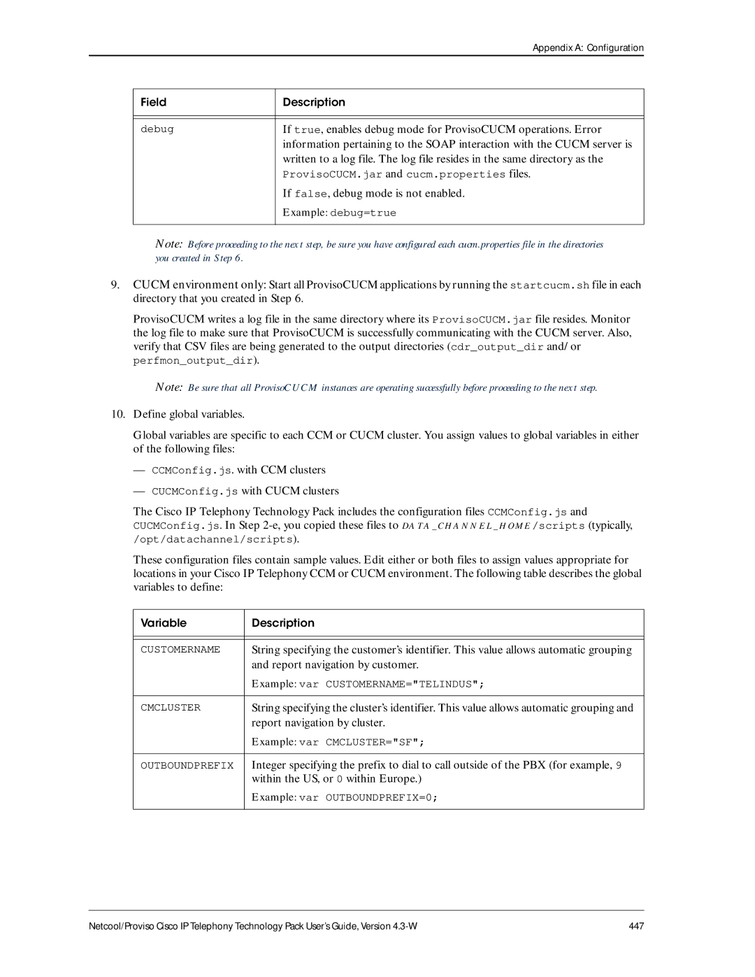 IBM 4.3-W manual If false, debug mode is not enabled, Report navigation by customer, Report navigation by cluster 