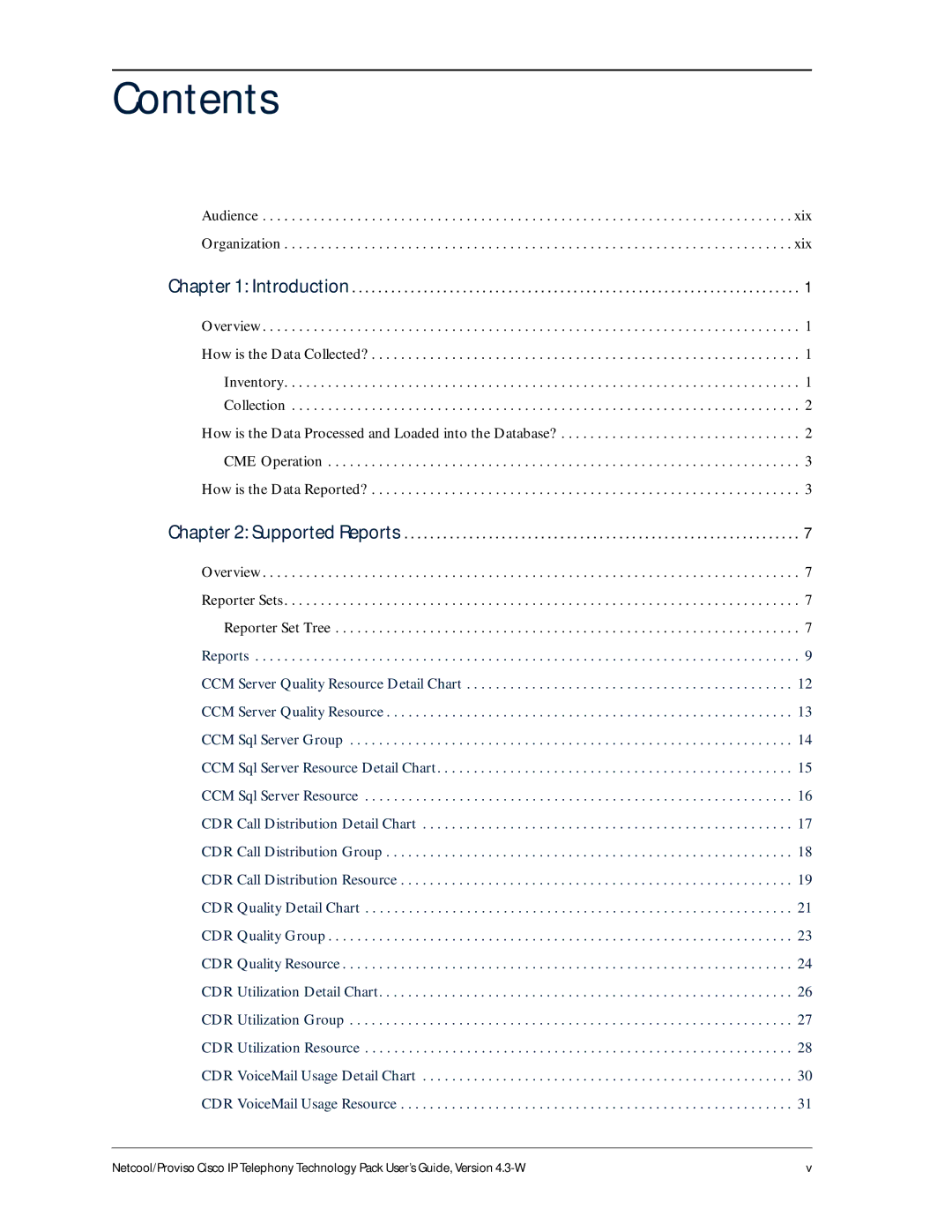 IBM 4.3-W manual Contents 