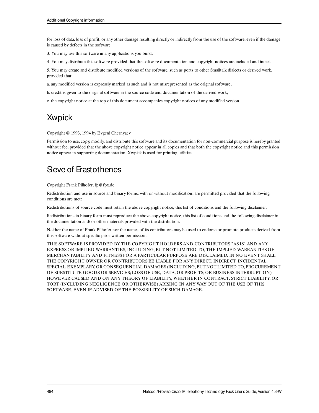 IBM 4.3-W manual Xwpick 