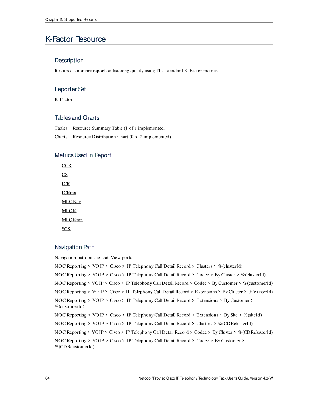 IBM 4.3-W manual Factor Resource 