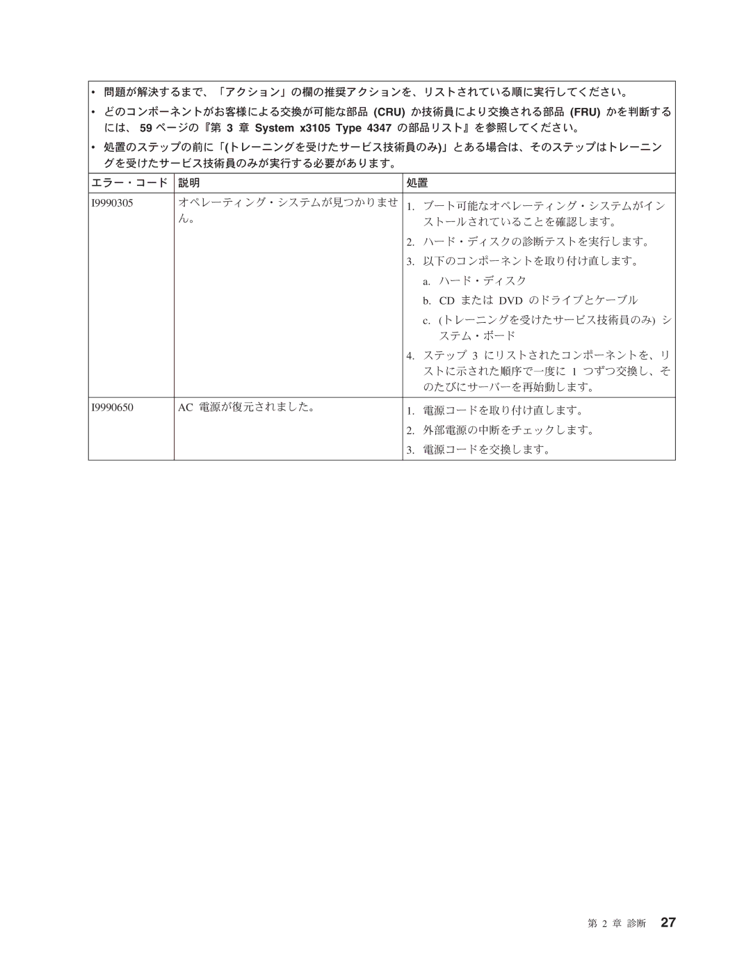 IBM 4347 manual I9990305, I9990650 