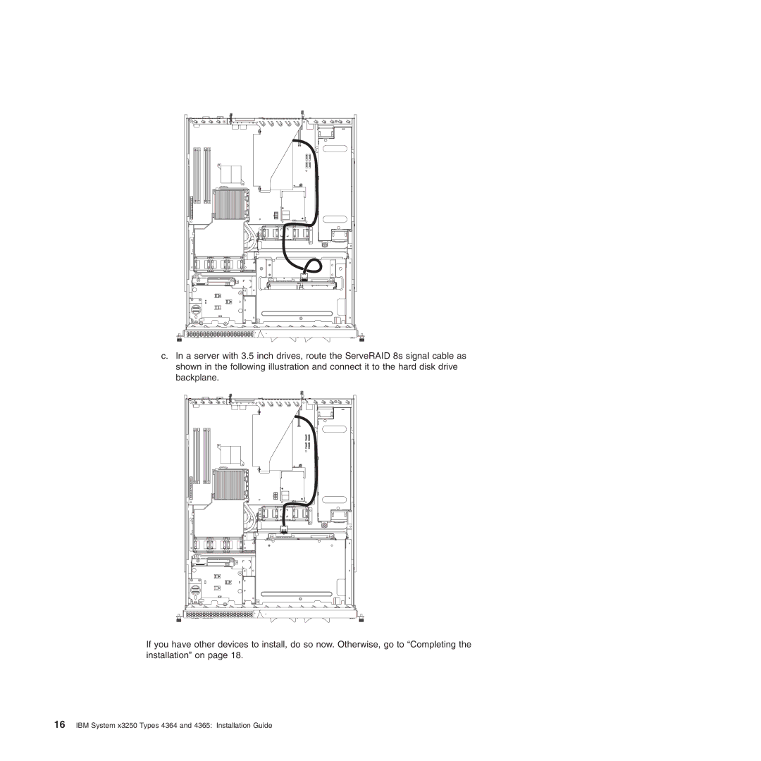 IBM manual IBM System x3250 Types 4364 and 4365 Installation Guide 