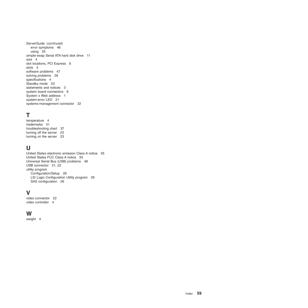 IBM 4364, 4365 manual LSI Logic Configuration Utility program 