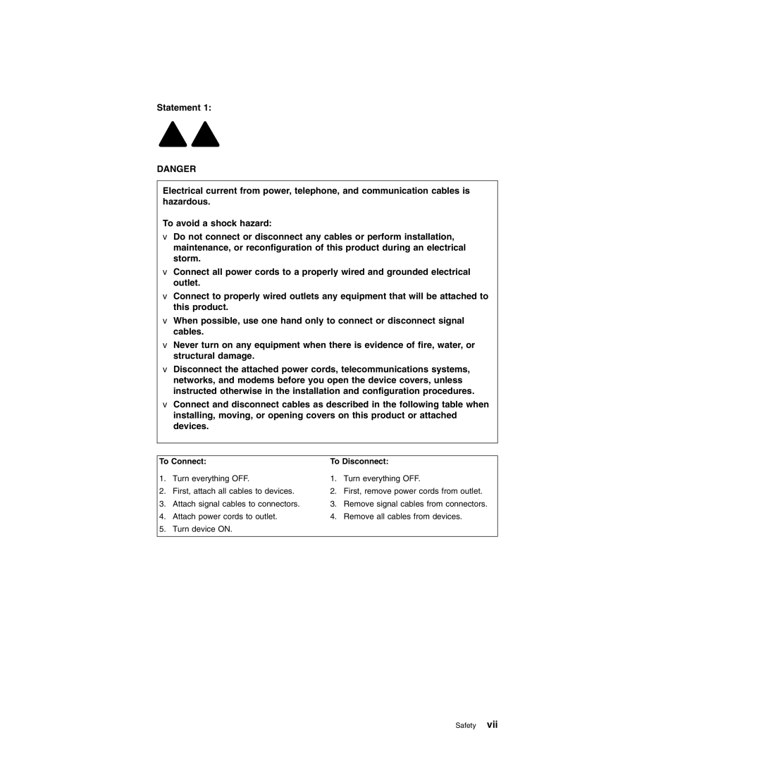 IBM 4364, 4365 manual To Connect To Disconnect 