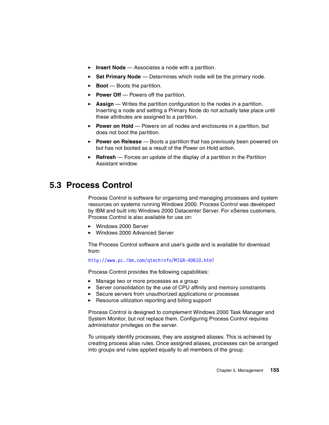 IBM 440 manual Process Control 