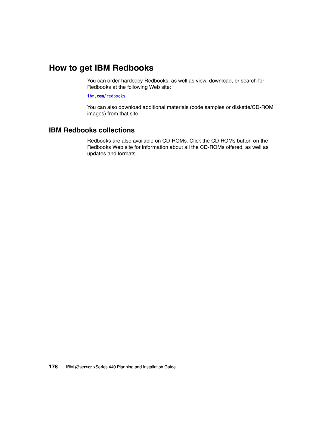 IBM 440 manual How to get IBM Redbooks, IBM Redbooks collections 