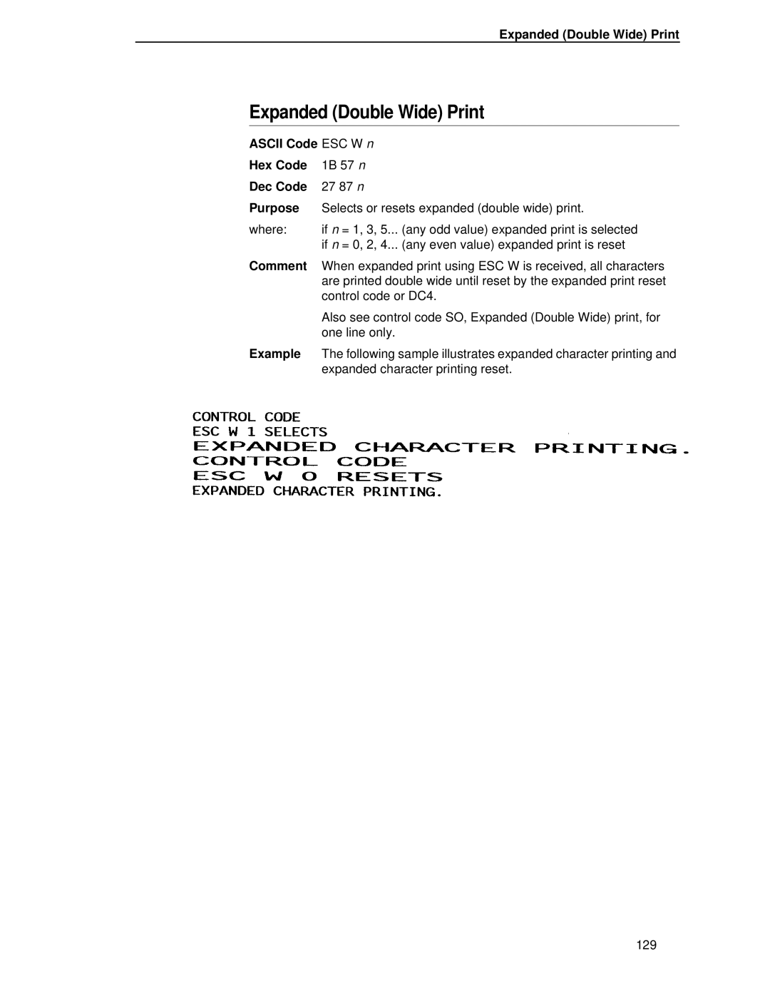 IBM 4400 manual Control code or DC4 