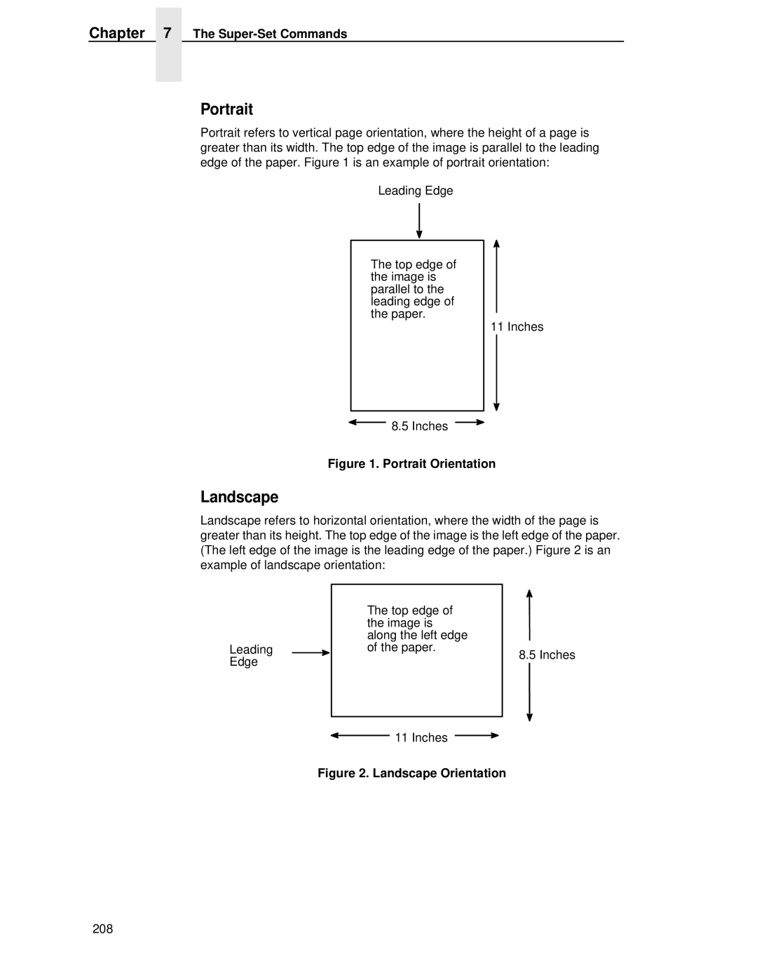 IBM 4400 manual Portrait 