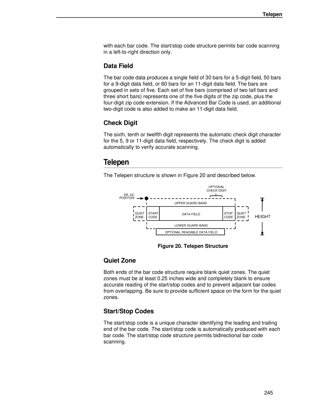 IBM 4400 manual Telepen 