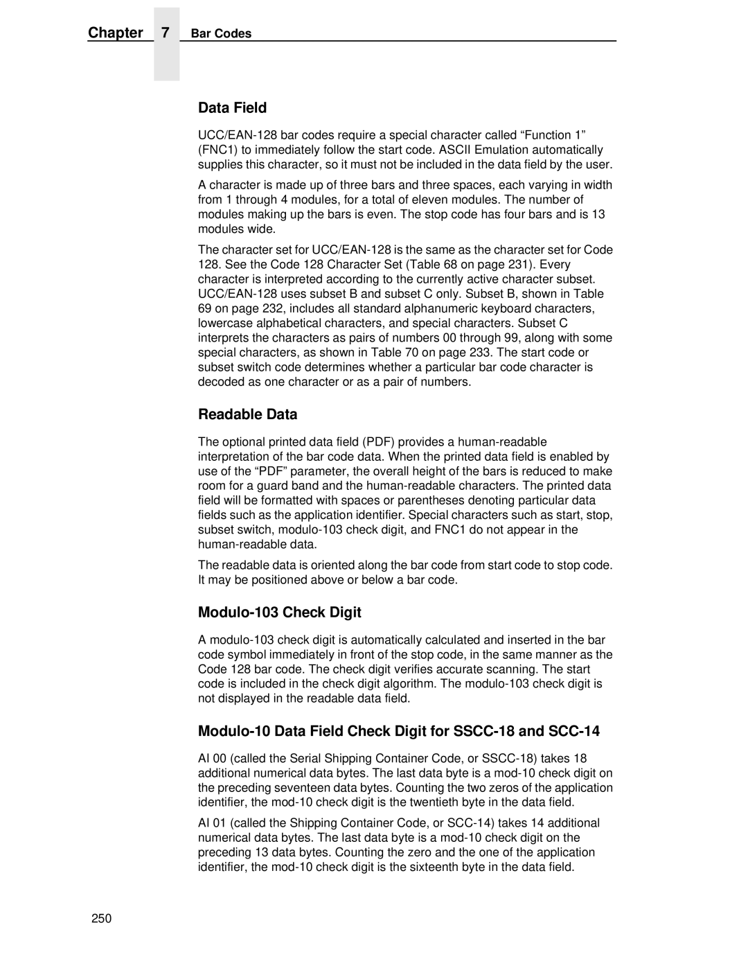 IBM 4400 manual Modulo-103 Check Digit 