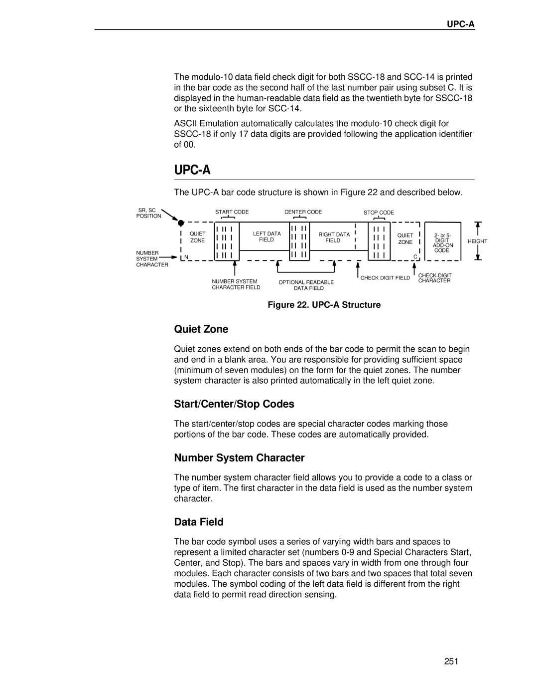 IBM 4400 manual Upc-A 