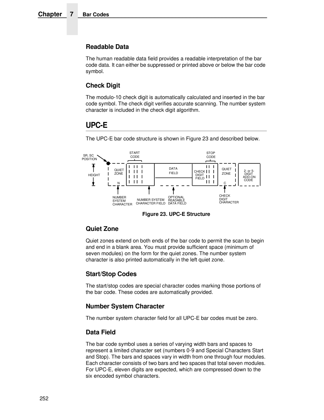 IBM 4400 manual Upc-E 