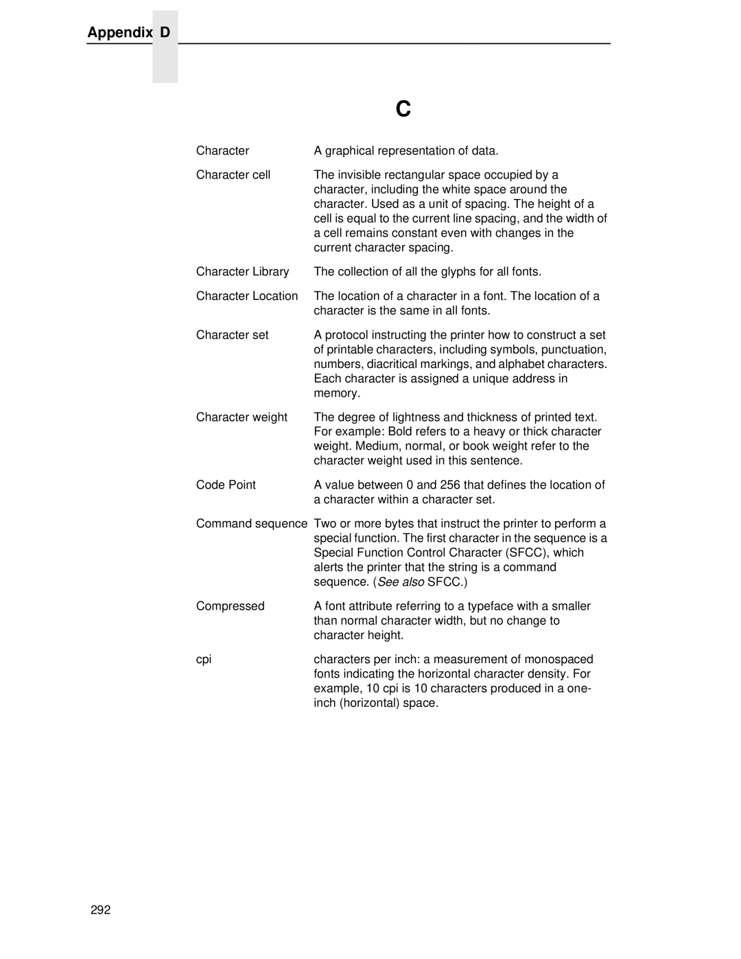 IBM 4400 manual Appendix D 