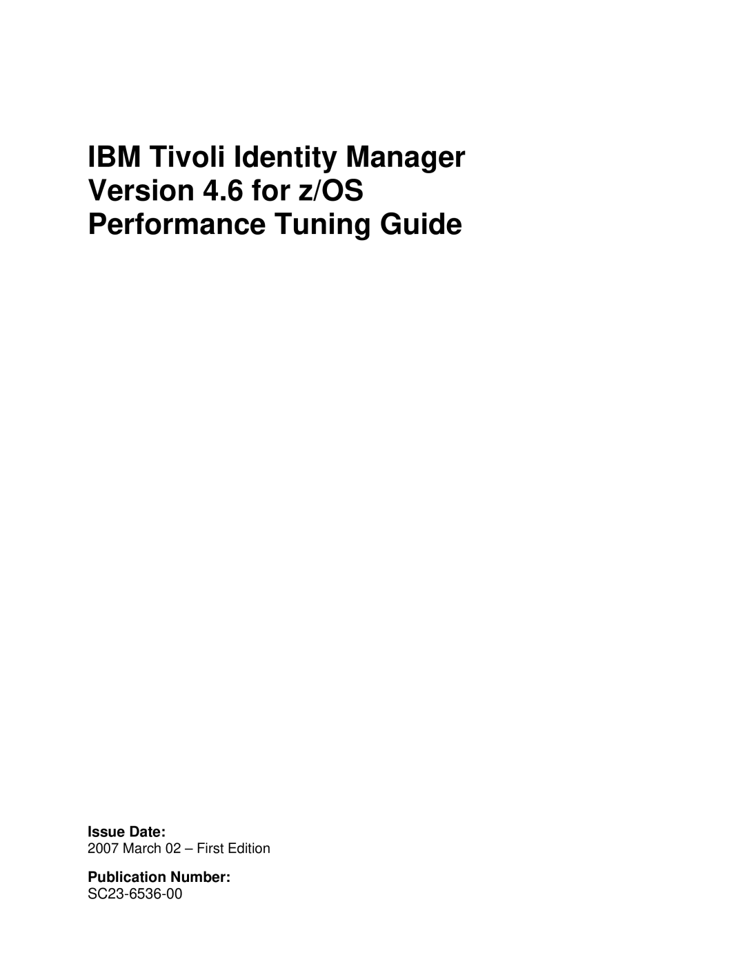 IBM 4.6 manual Issue Date 