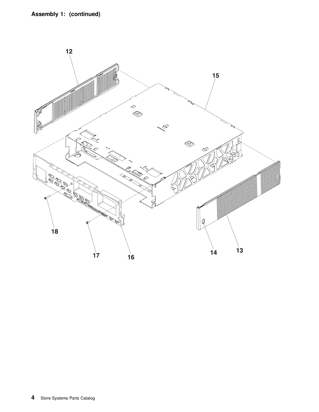 IBM 4693 DBCS FAMILY, 4694 DBCS FAMILY manual Assembly 