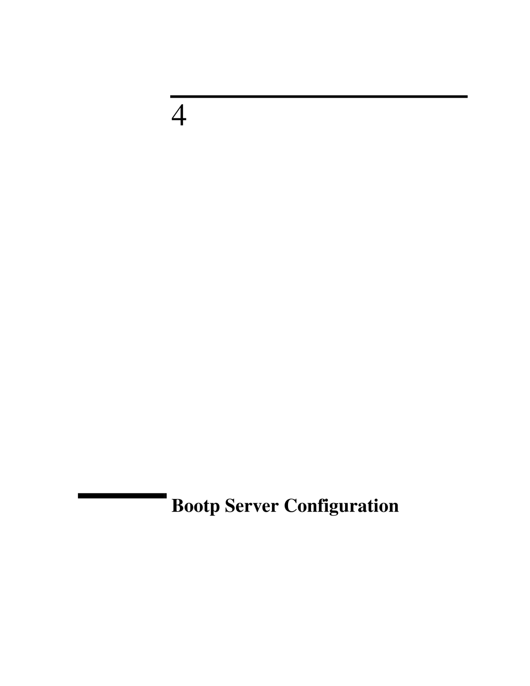 IBM 4986B LanProbe manual Bootp Server Configuration 