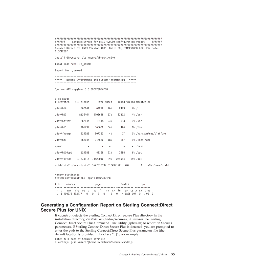 IBM 4J manual Sterling ConnectDirect Utilities 