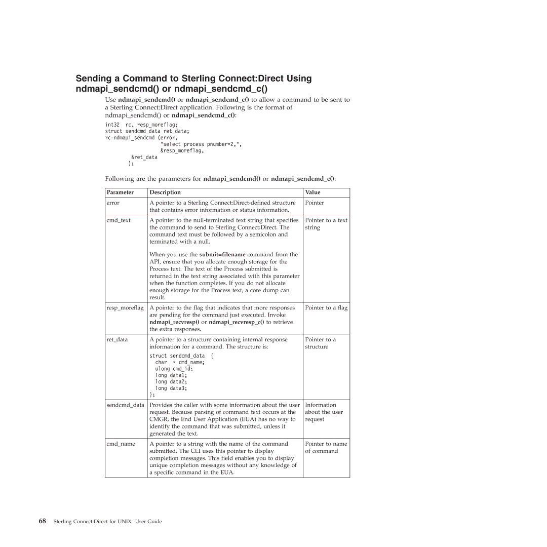 IBM 4J manual Ndmapirecvresp or ndmapirecvrespc to retrieve 