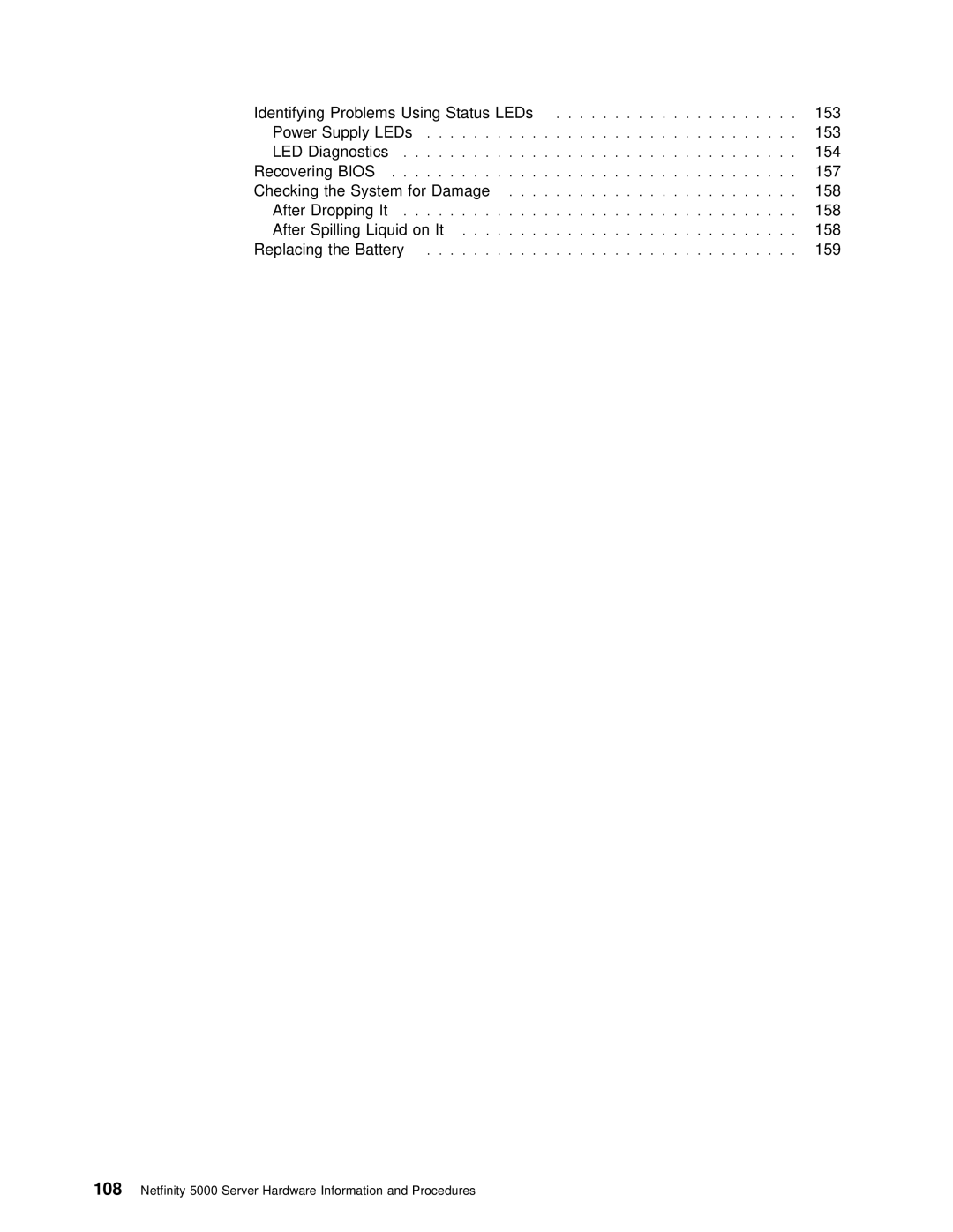 IBM 5000 manual Identifying Problems Using Status. .LEDs 