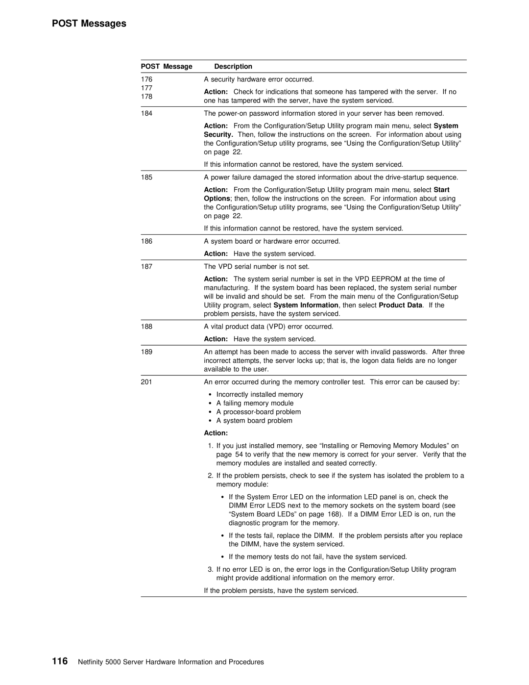 IBM 5000 manual Security. Then, Led 