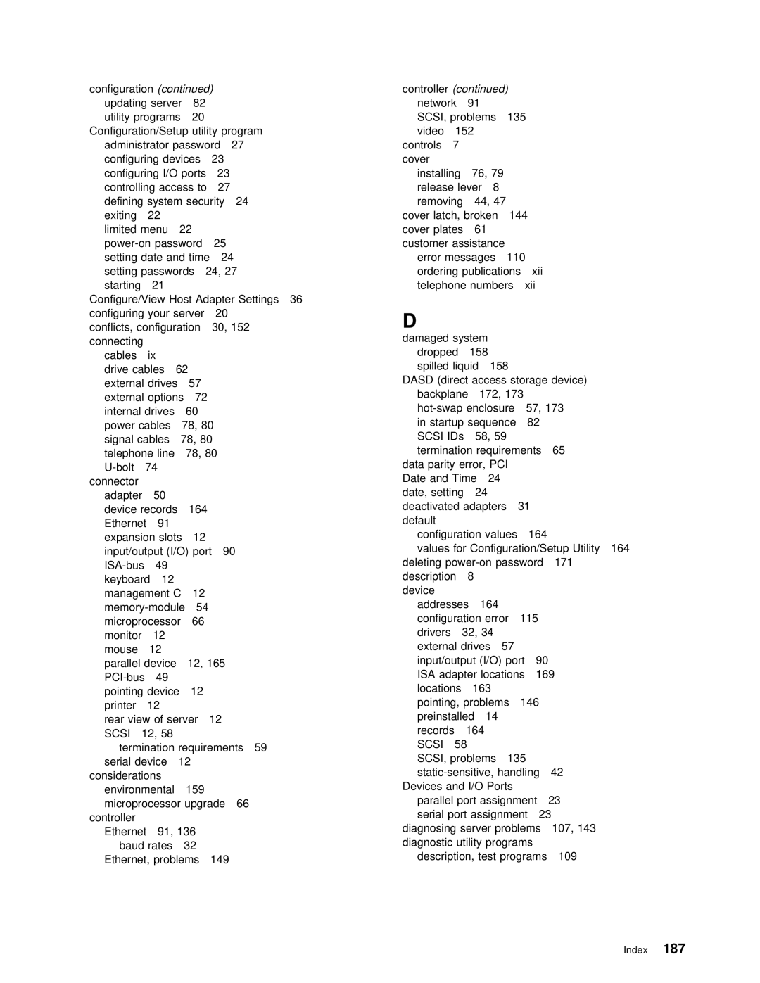 IBM 5000 manual Configuration Updating Server Utility 