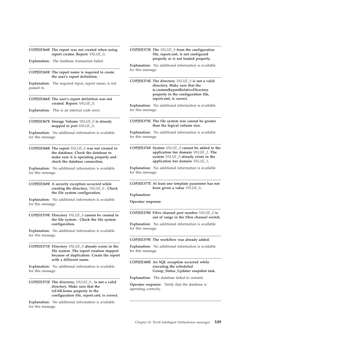 IBM 51 manual COPJEE379E The workflow was already added 