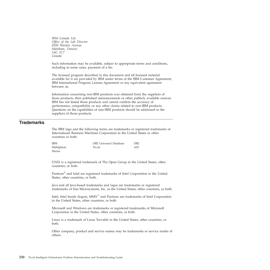 IBM 51 manual Trademarks 