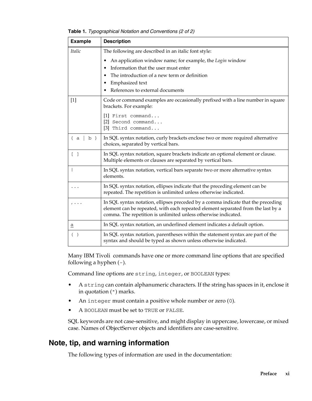 IBM 5.5 manual Example Description 