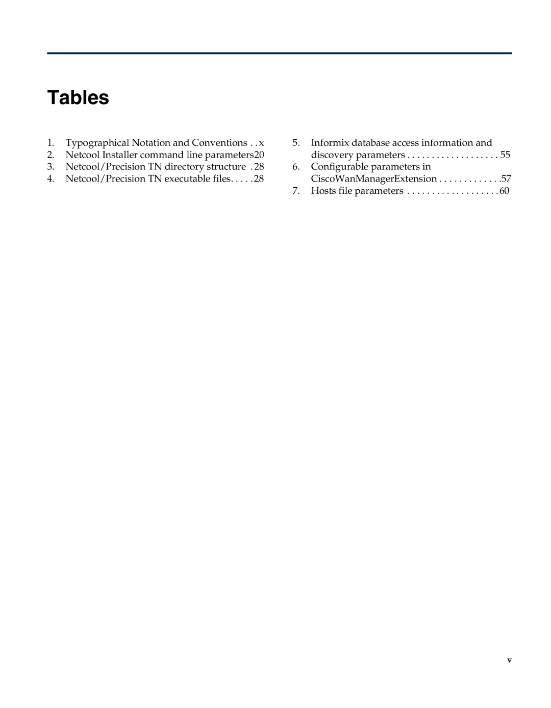 IBM 5.5 manual Tables 