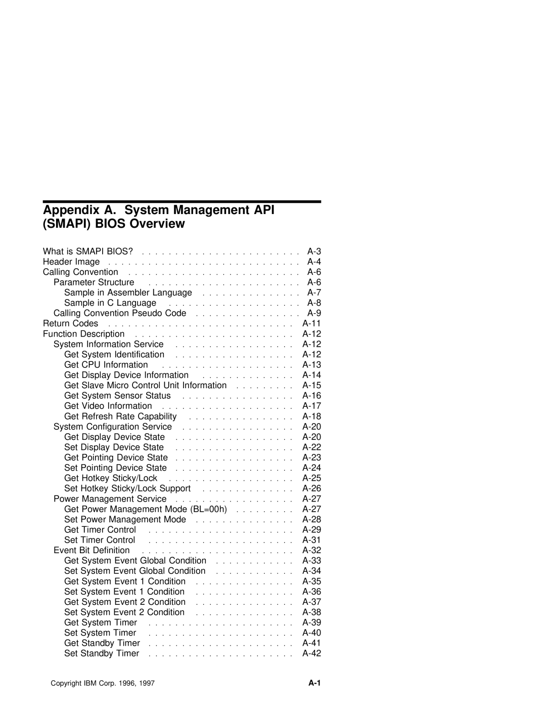 IBM 560 Header Image Calling Convention Parameter Structure Sample, Get Pointing Device, Set Pointing Device, Get Hotkey 