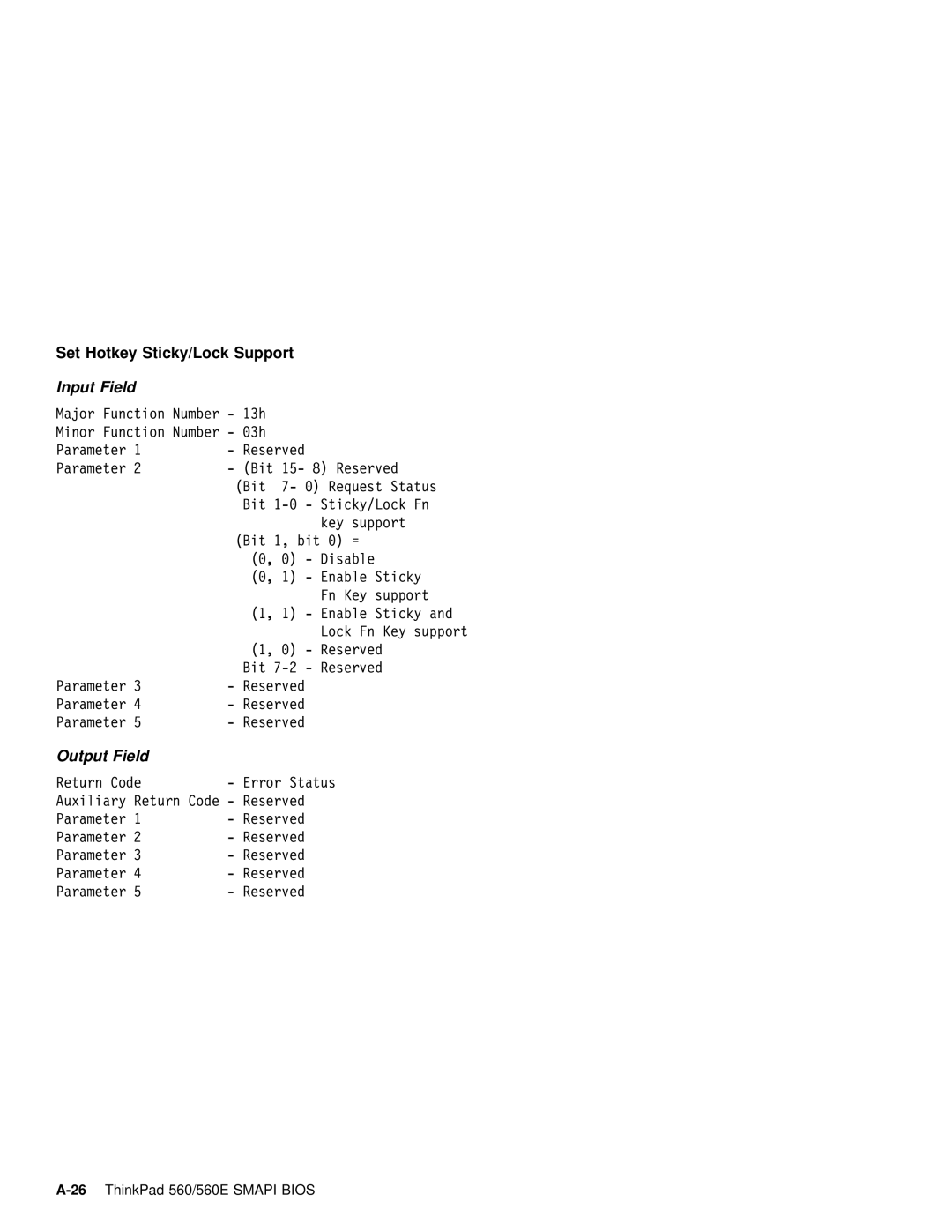 IBM 560E manual Support 