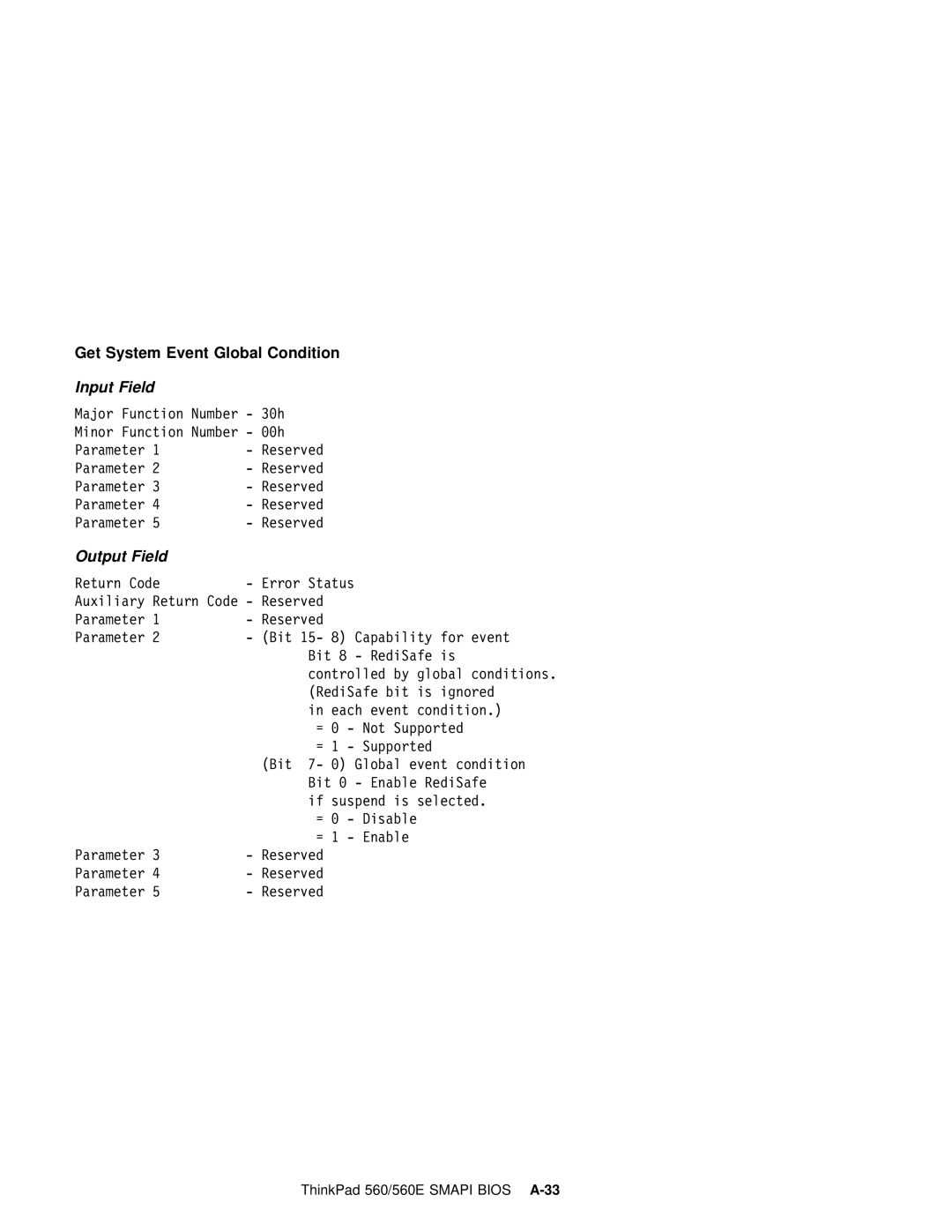 IBM 560E manual Condition 