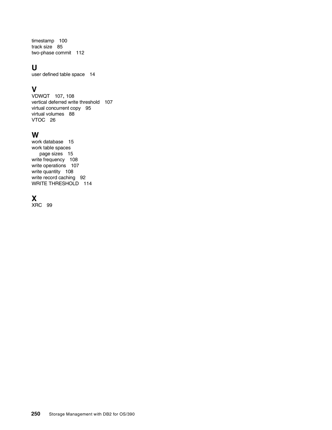 IBM 5655-DB2, 5695-DF1 manual Write Threshold 