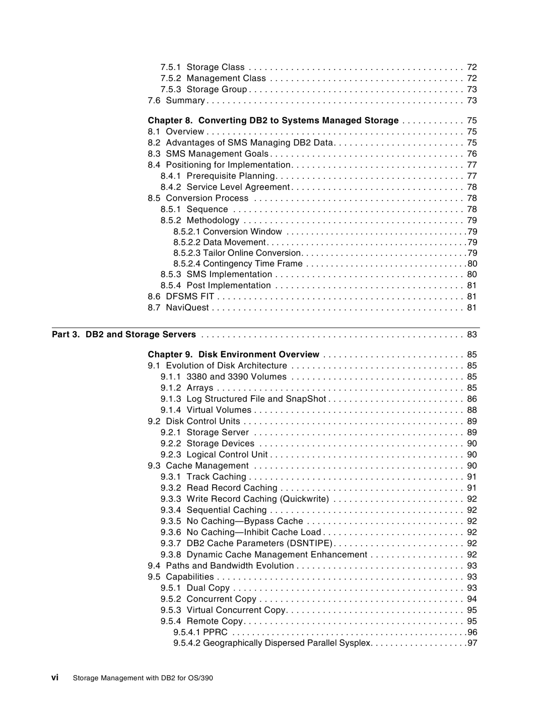 IBM 5655-DB2, 5695-DF1 manual Storage Class Management Class Storage Group Summary 