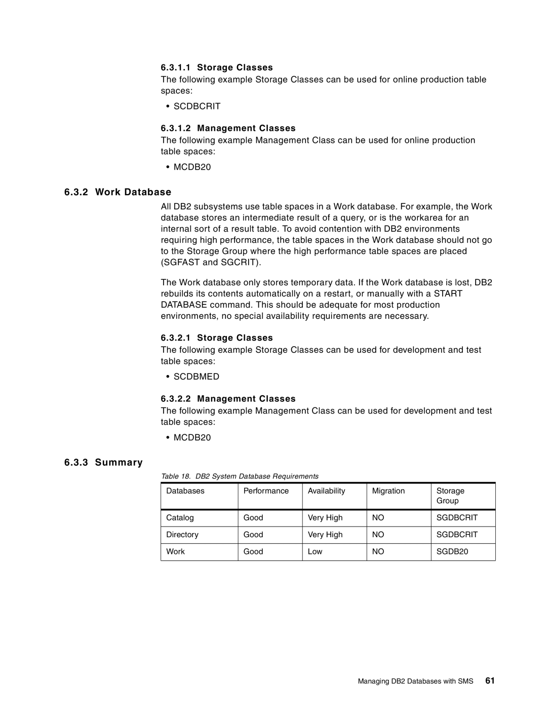 IBM 5695-DF1, 5655-DB2 manual Directory Good Very High 