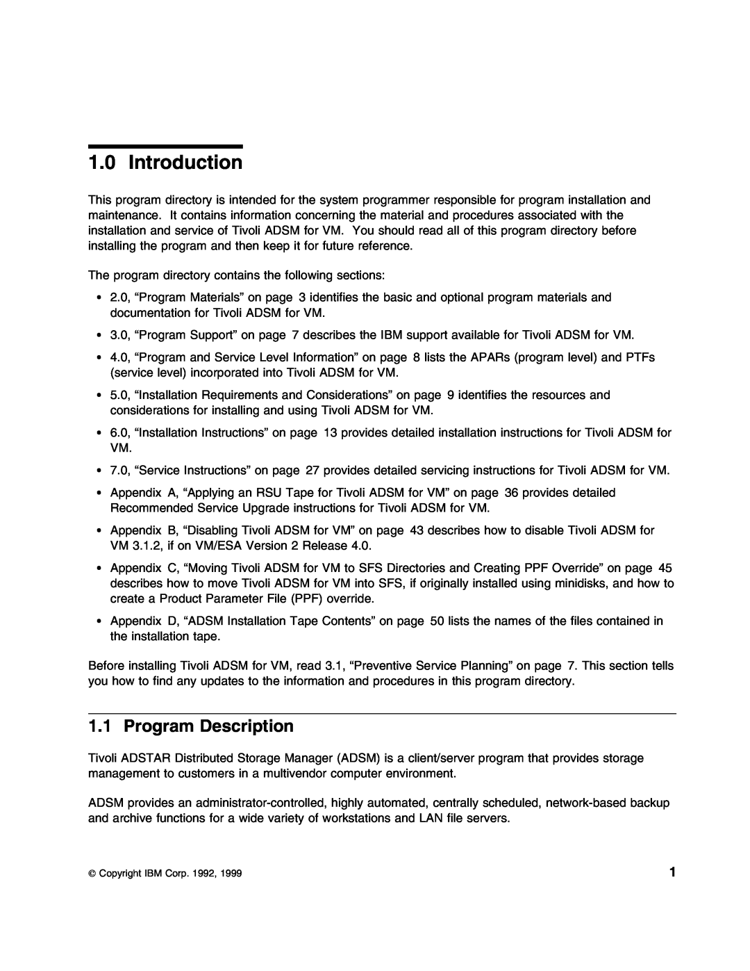 IBM 5697-VM3 manual Introduction, Program Description 