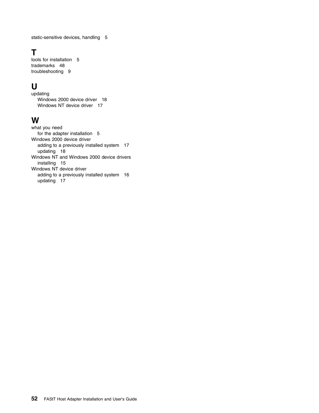 IBM 59P5712 manual FAStT Host Adapter Installation and Users Guide 