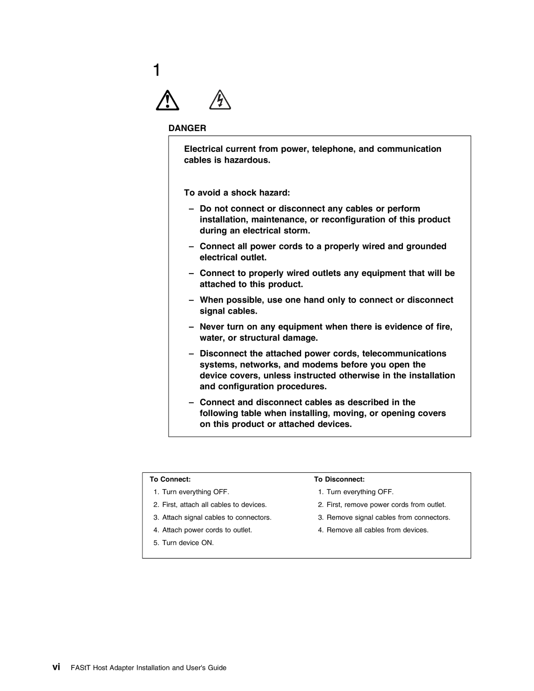 IBM 59P5712 manual To Connect To Disconnect 