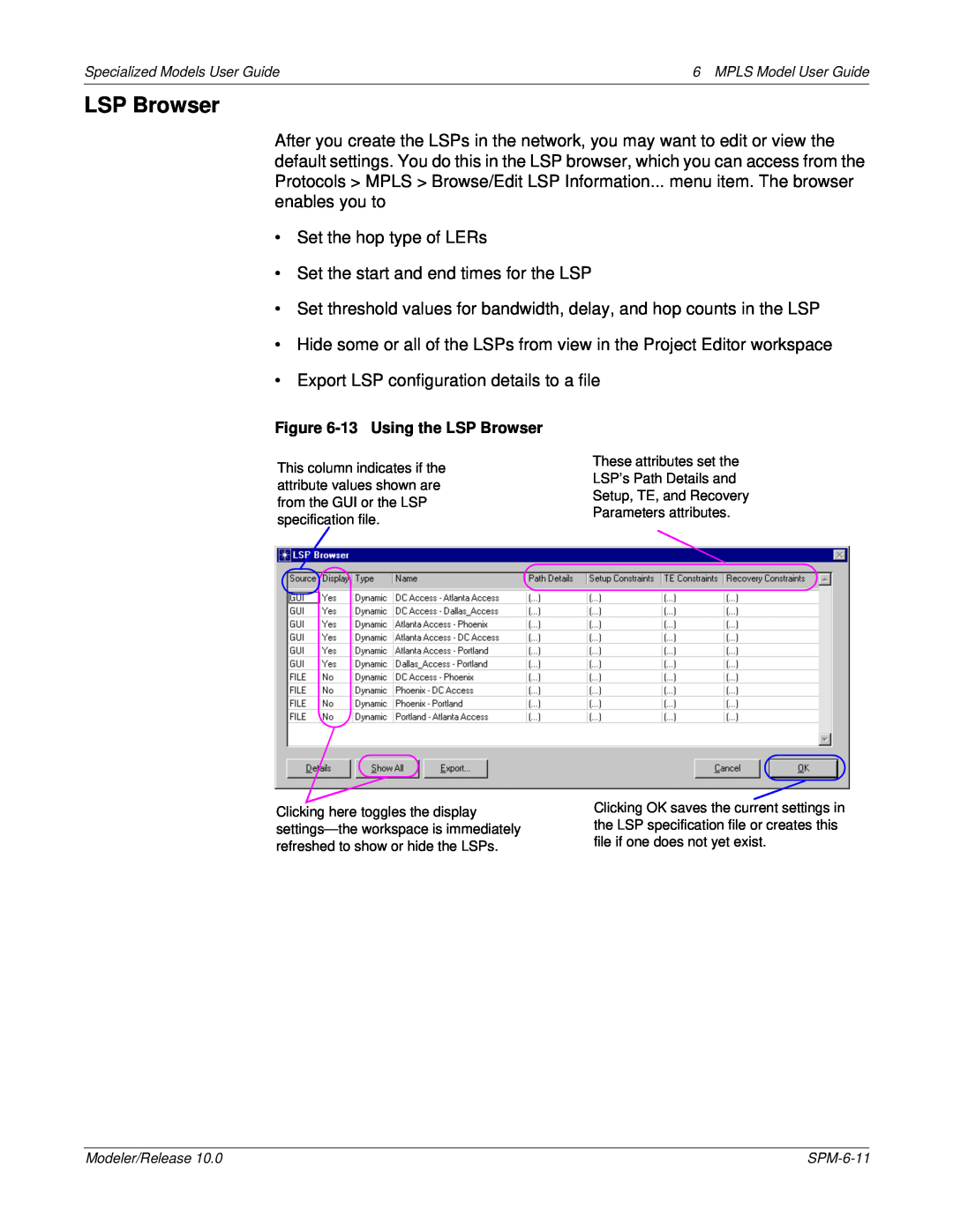 IBM 6 MPLS manual LSP Browser 