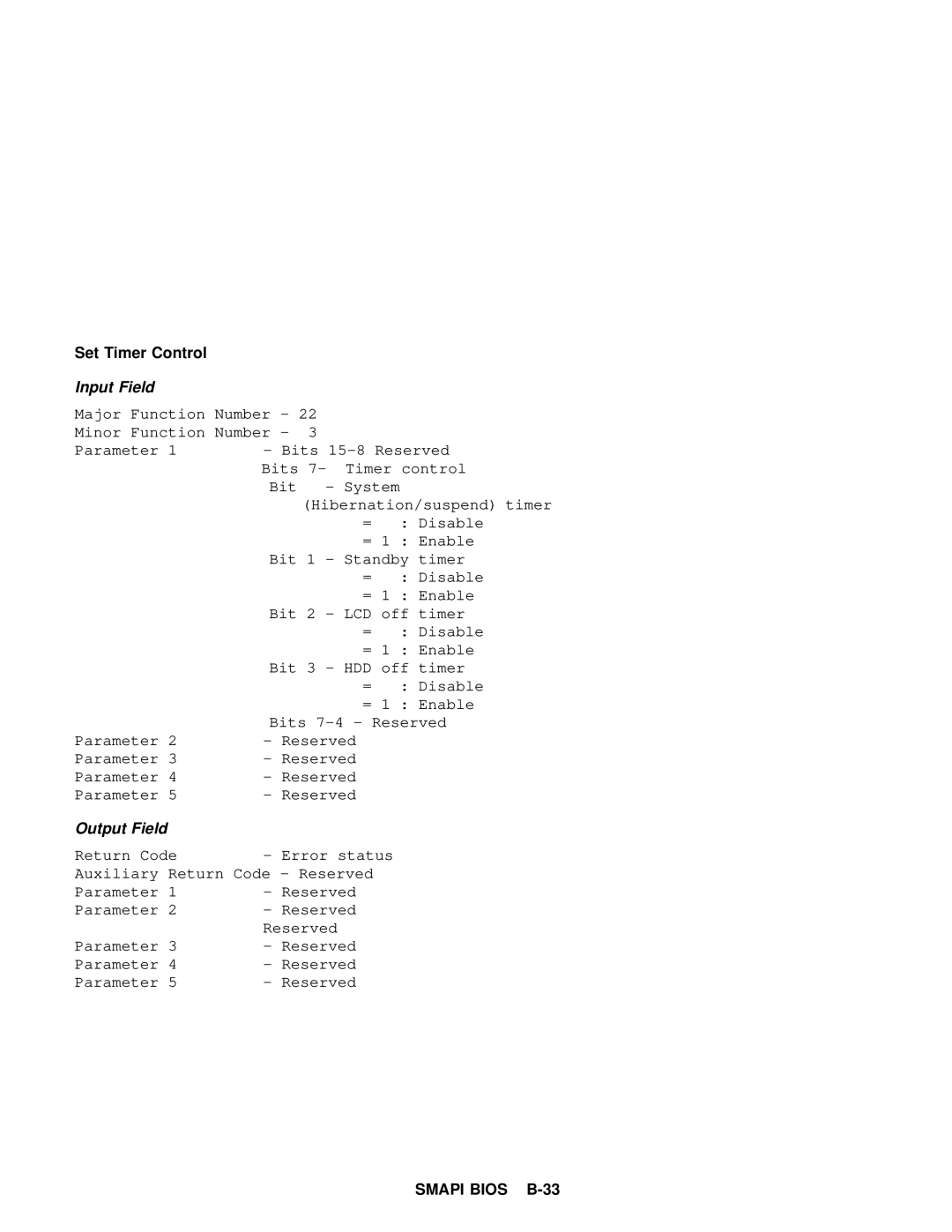 IBM 600 manual Set Timer Control 