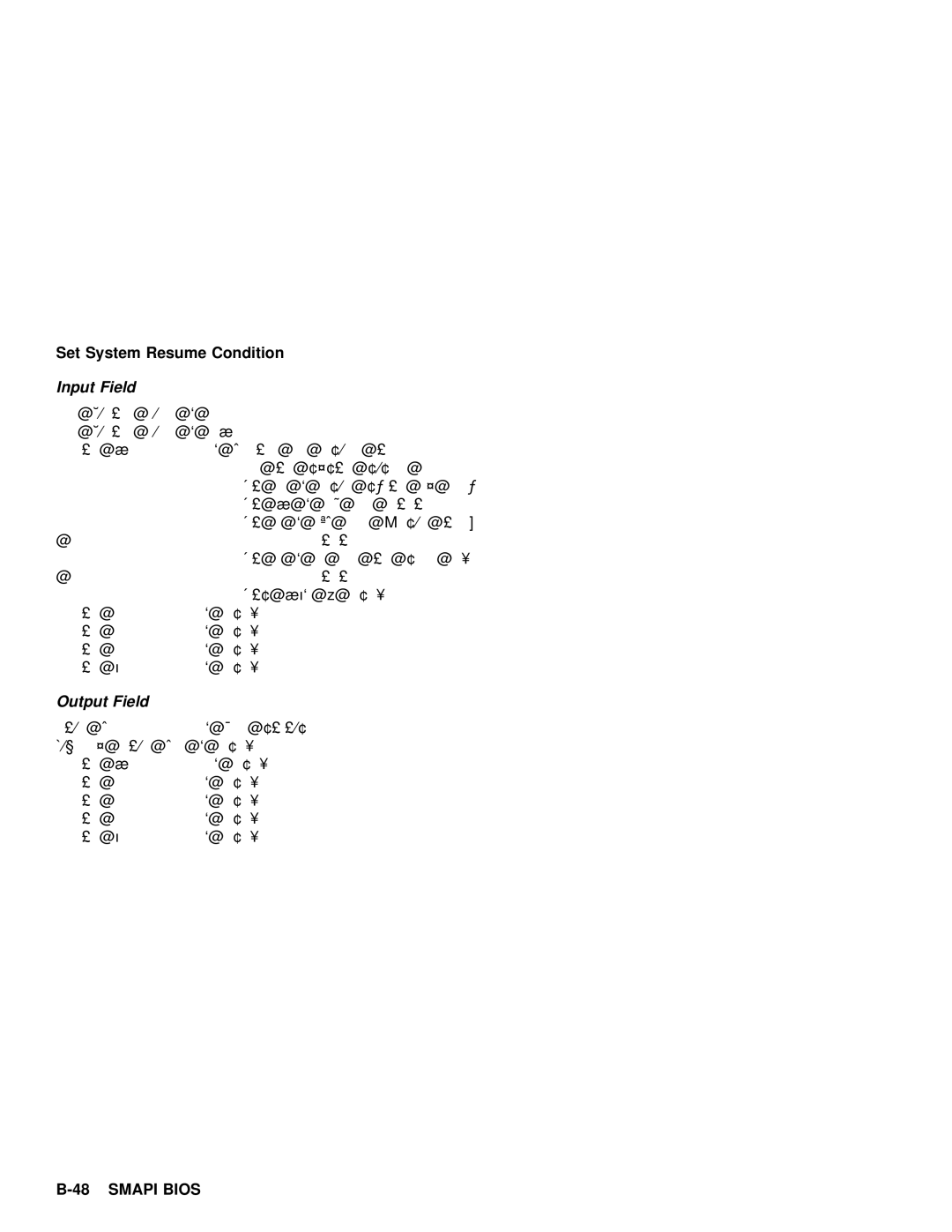 IBM 600 manual Set System Resume Condition 